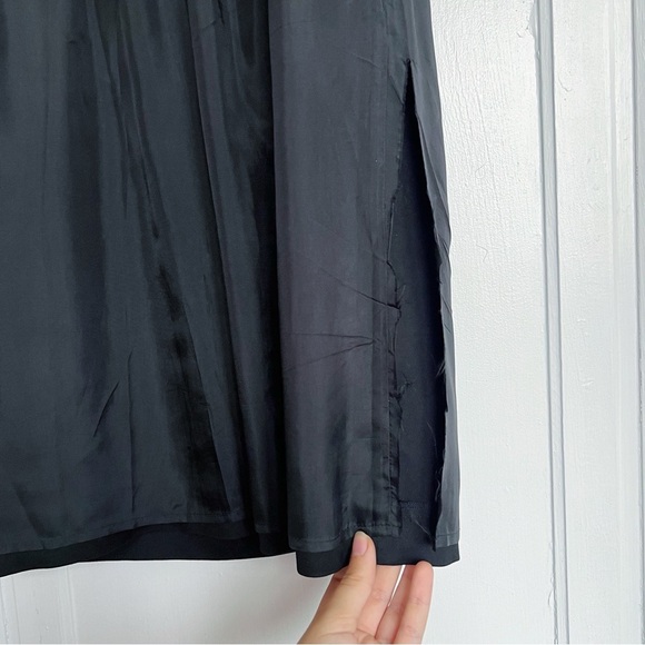 MOSCHINO Cheap & Chic • vintage black cotton dress bow sheath sleeveless retro - Picture 10 of 14